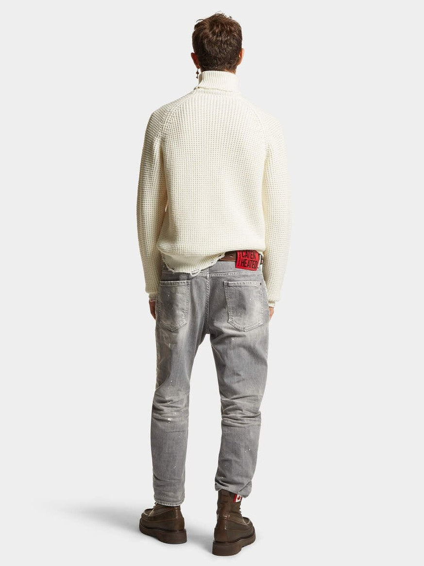 Shades of grey wash bro jeans