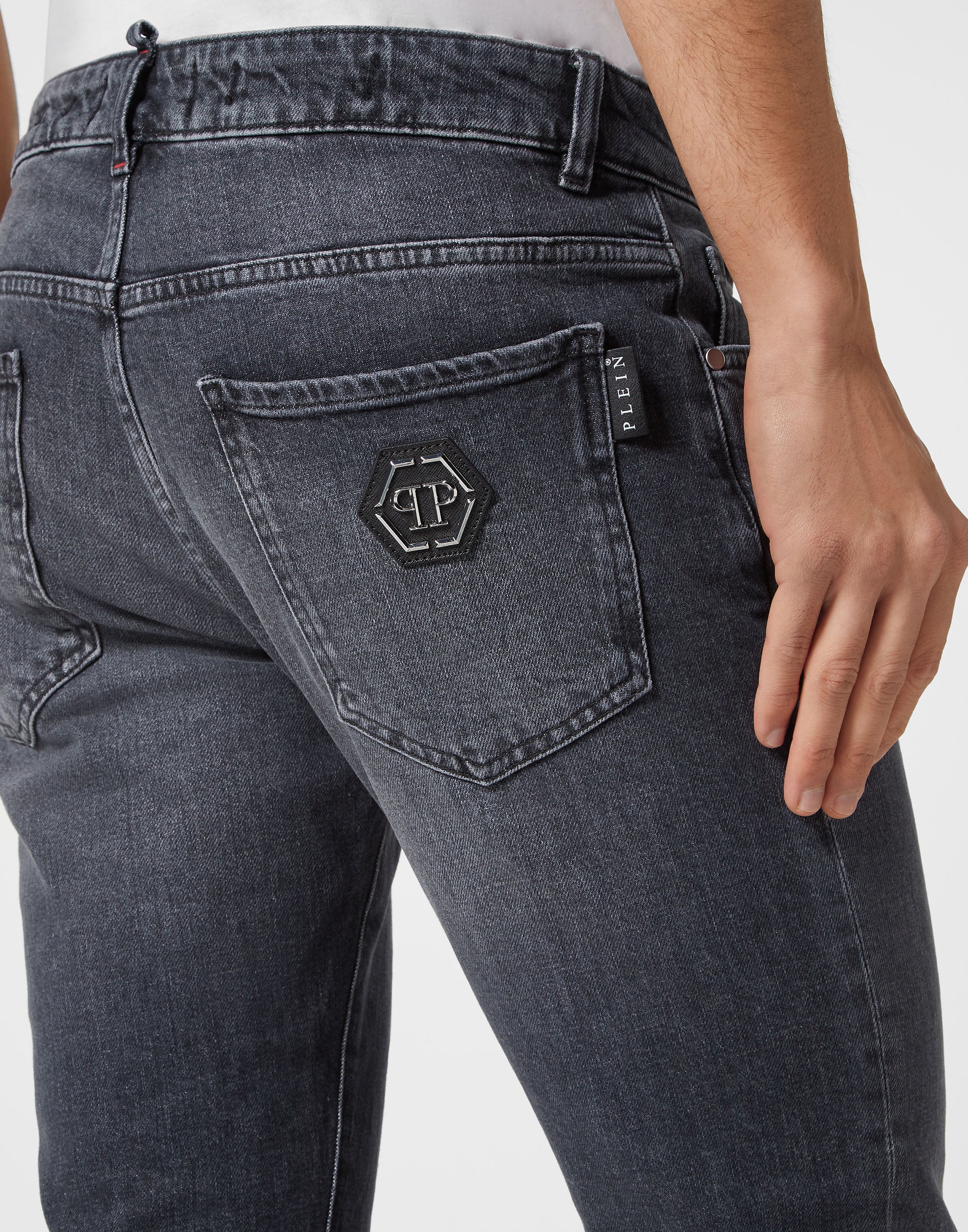 DENIM TROUSERS SUPER STRAIGHT CUT PREMIUM