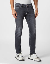 DENIM TROUSERS SUPER STRAIGHT CUT PREMIUM