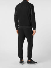 Jogging tracksuit: top/trousers constructed