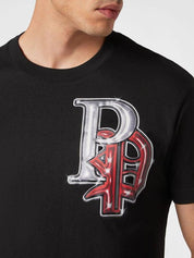 T-shirt round neck ss gothic plein