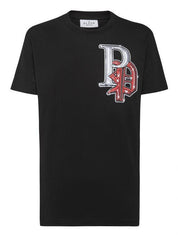 T-shirt round neck ss gothic plein
