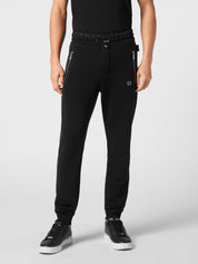 Puffered jogging pants