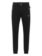Puffered jogging pants