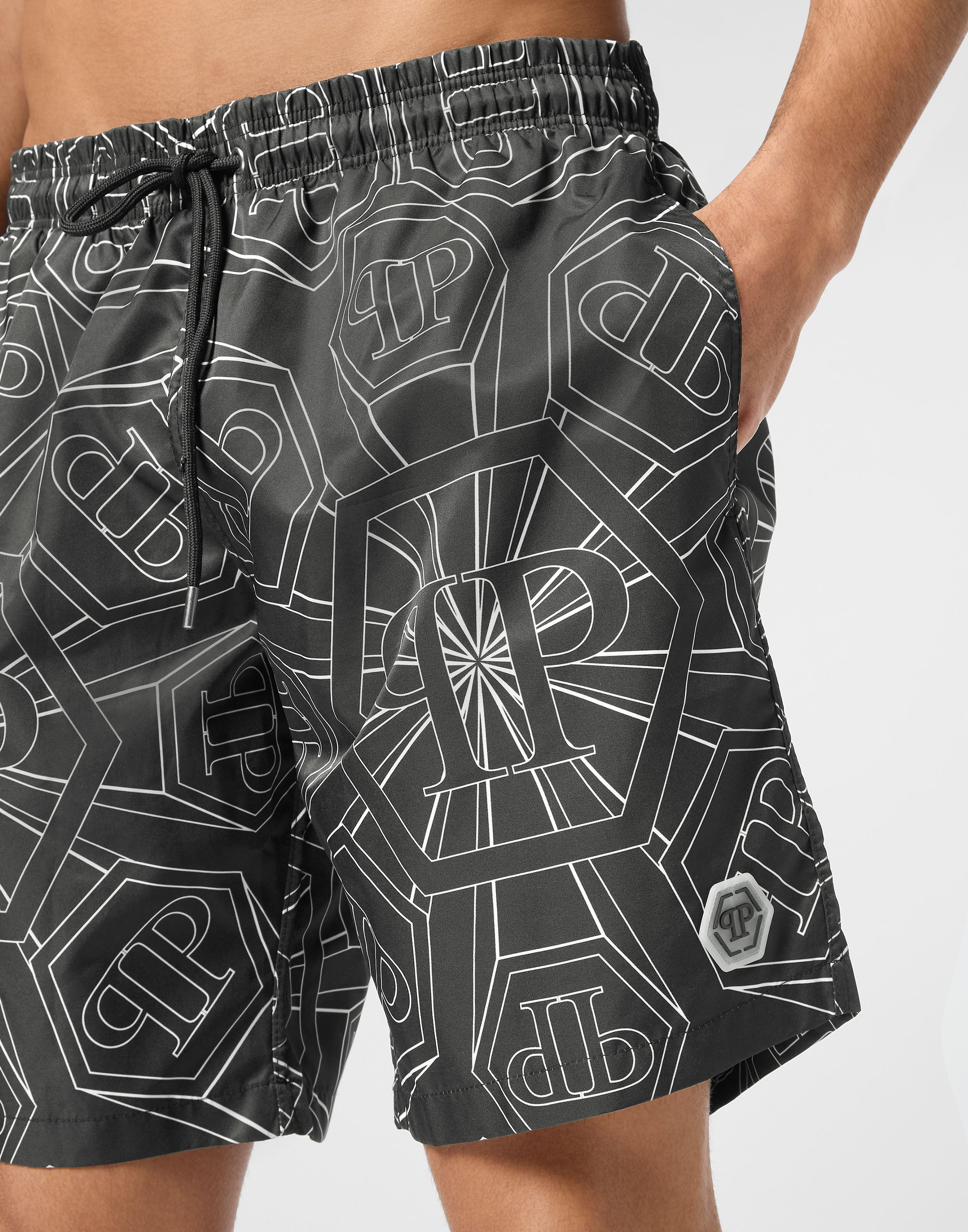 Short Swim Boxer Monogram