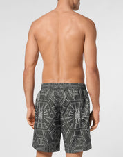 Short Swim Boxer Monogram