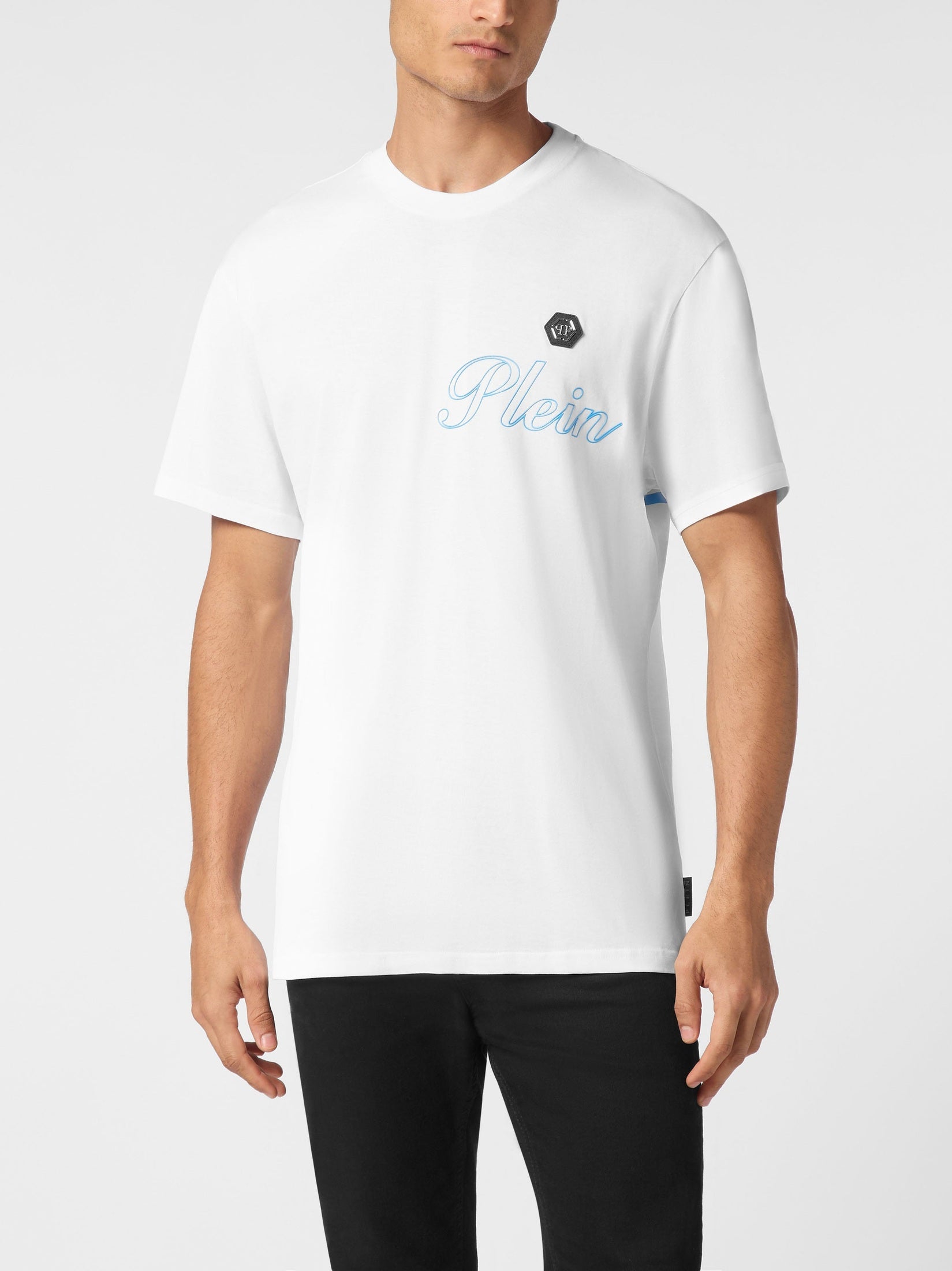 Jersey t-shirt round neck ss