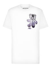Jersey t-shirt round neck ss teddy bear