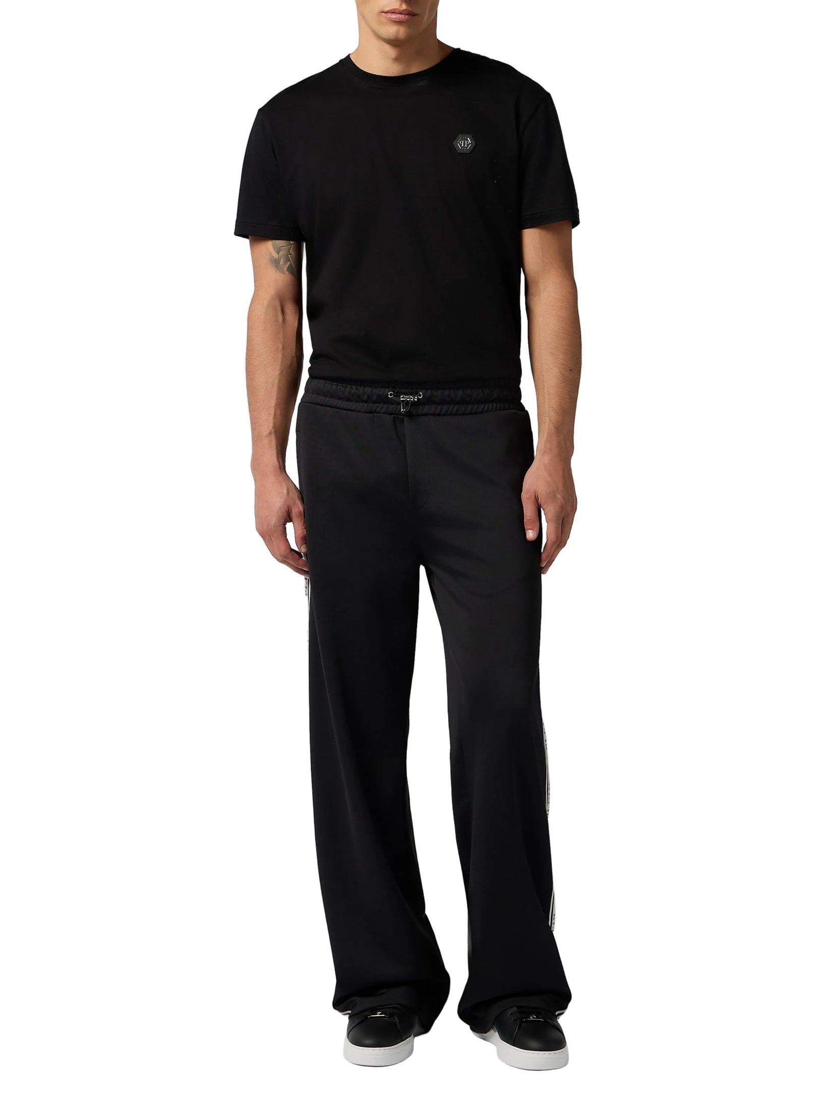 Tracksuit trousers jacquard logo