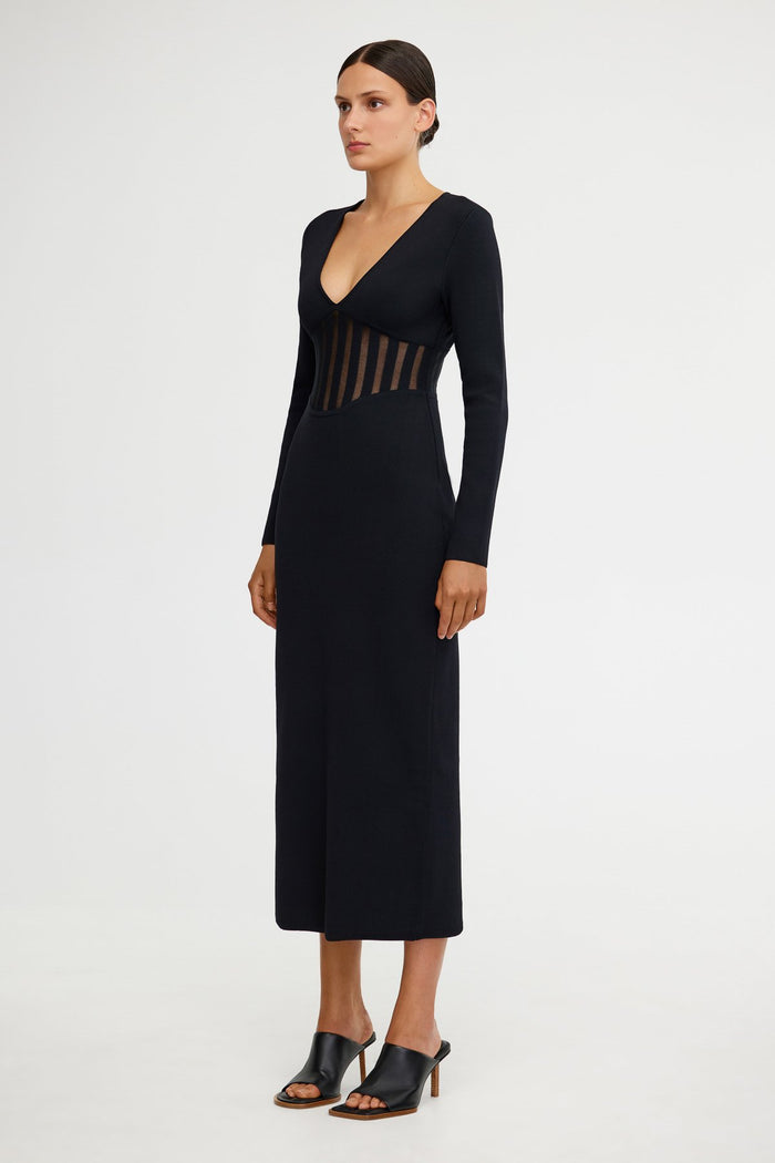 ARLA MIDI DRESS