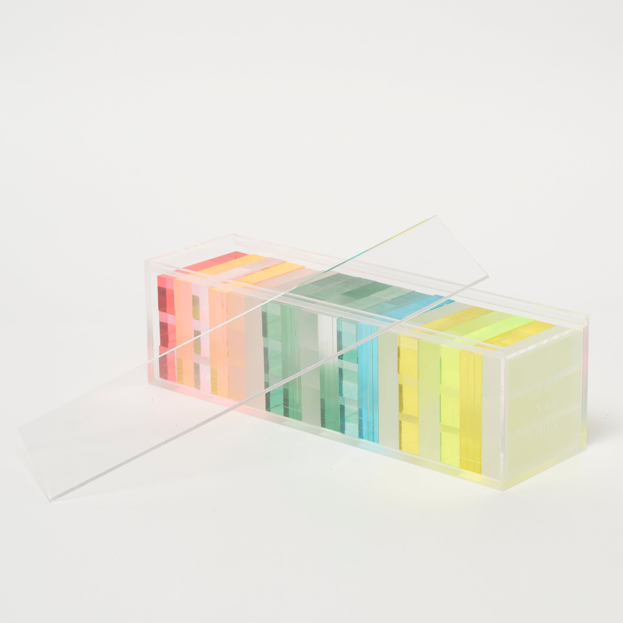 Lucite Jumbling Tower