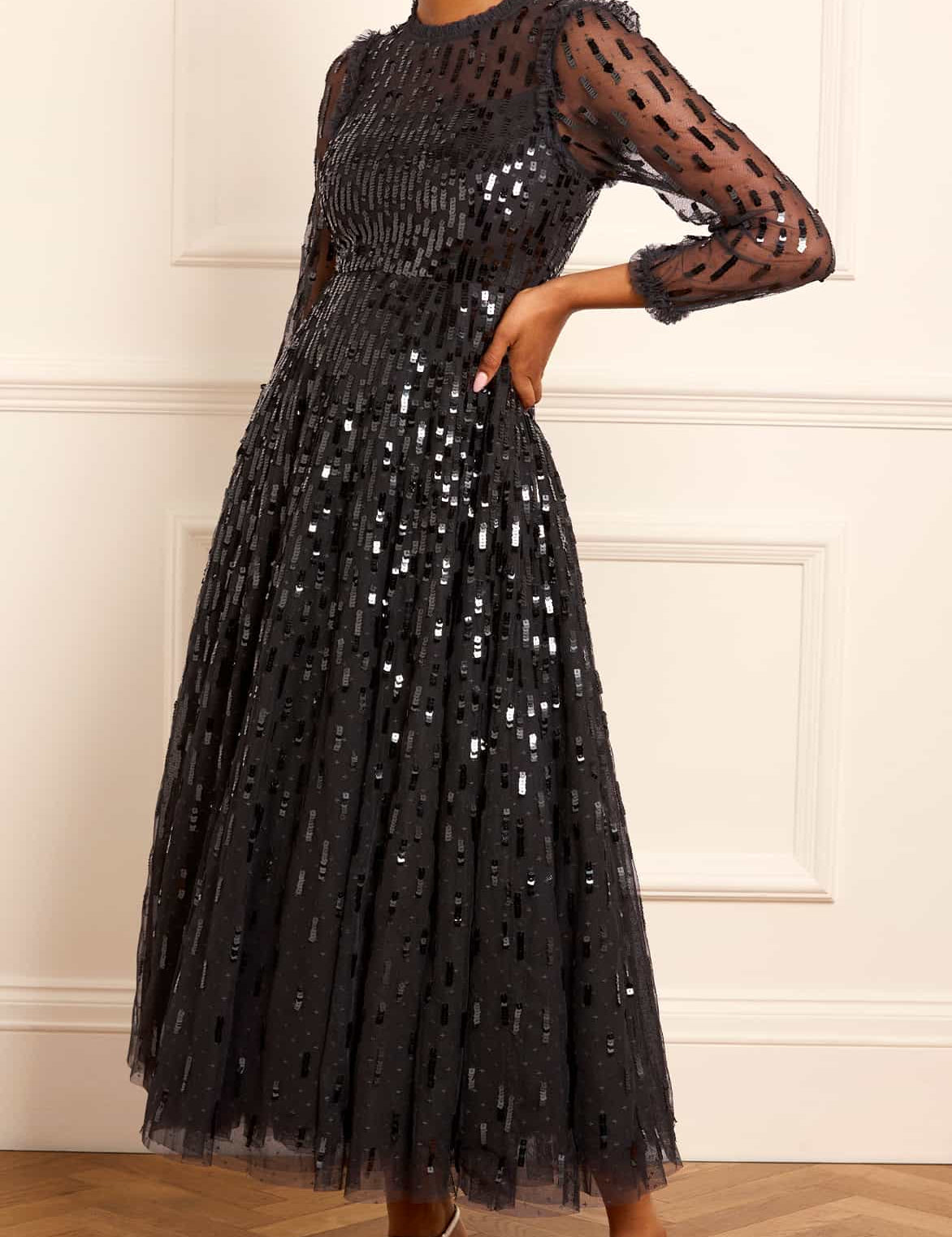 SEQUINDASHLONGSLEEVEGOWN-GOWN-GRAPHITE-NEEDLE_THREAD-1.jpg