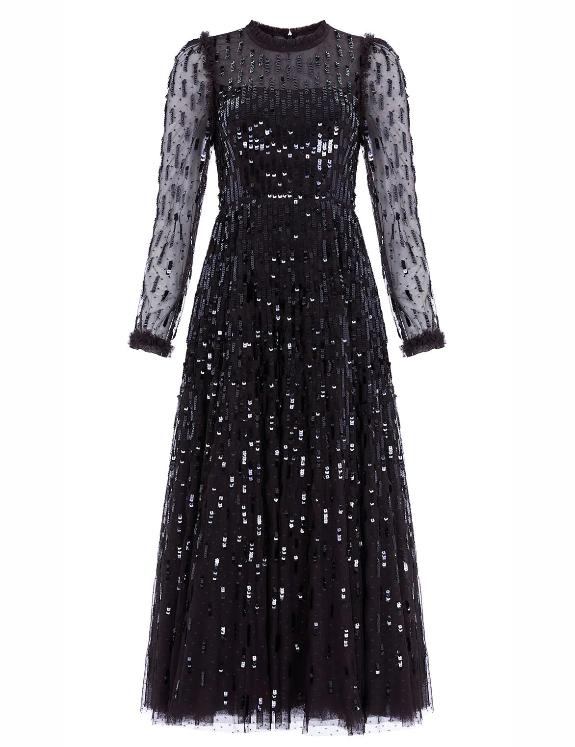 SEQUINDASHLONGSLEEVEGOWN-GOWN-GRAPHITE-NEEDLE_THREAD-2_e7391ca9-8f75-4717-b4cf-d88b2ed1ca57.webp