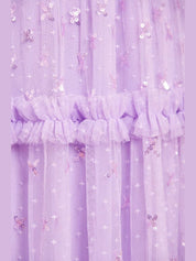 Sequin kisses ankle gown
