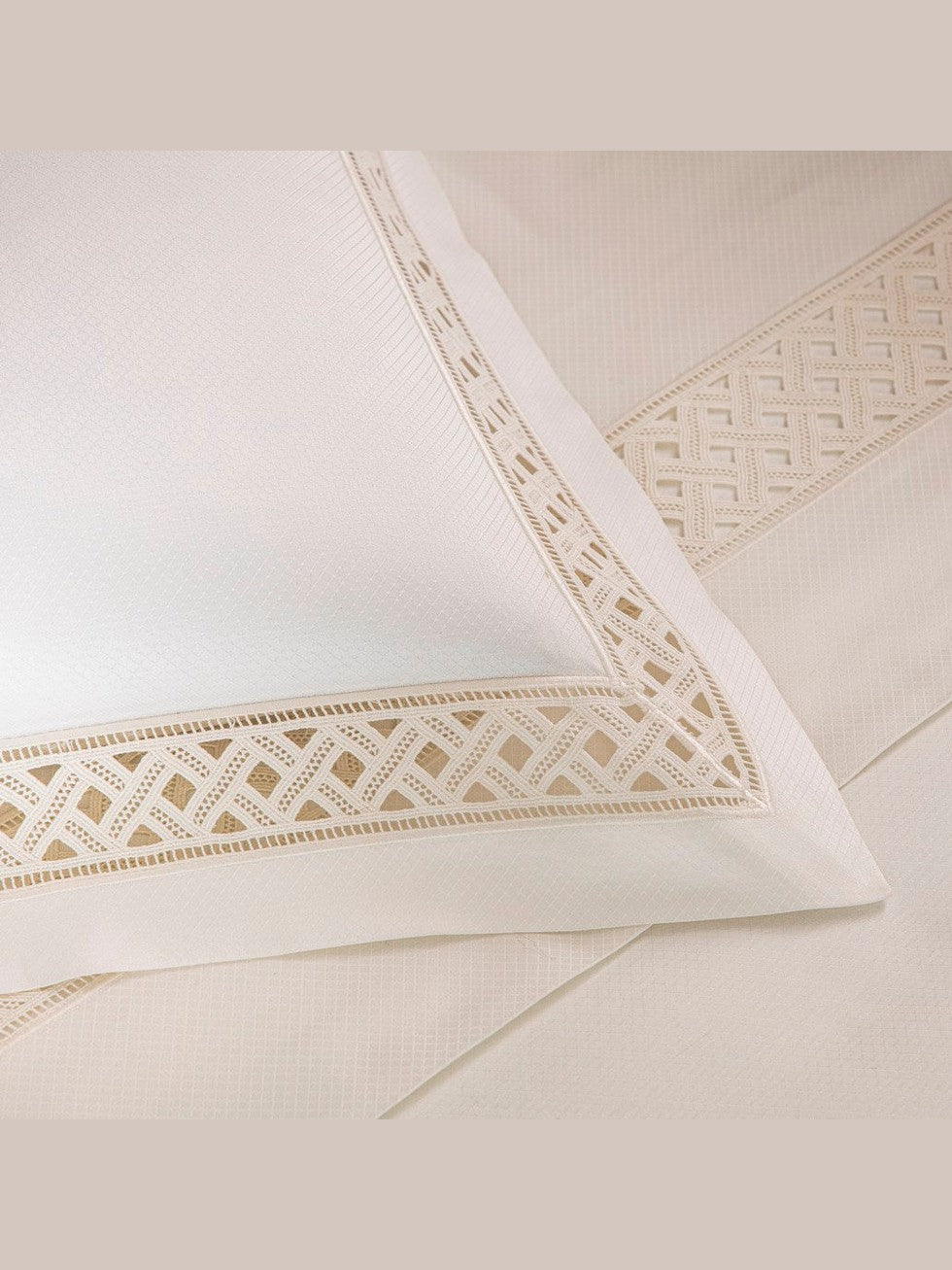 Lozenge lace - duvet set 2/51x71 270x320 - duvet set