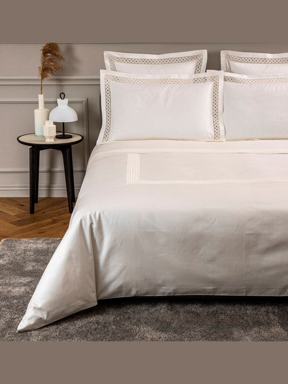 Lozenge lace - duvet set 2/51x71 270x320 - duvet set