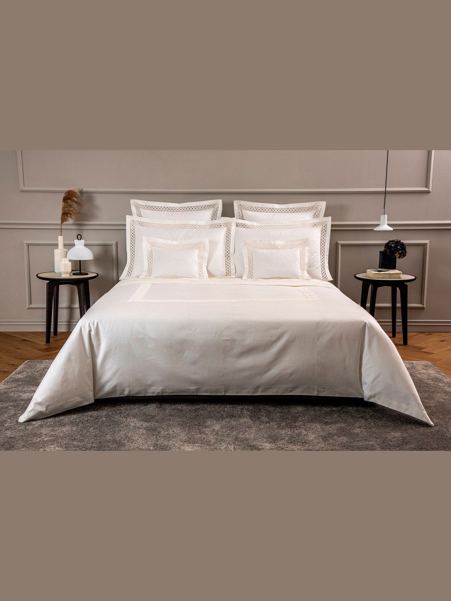 Lozenge lace - duvet set 2/51x71 270x320 - duvet set