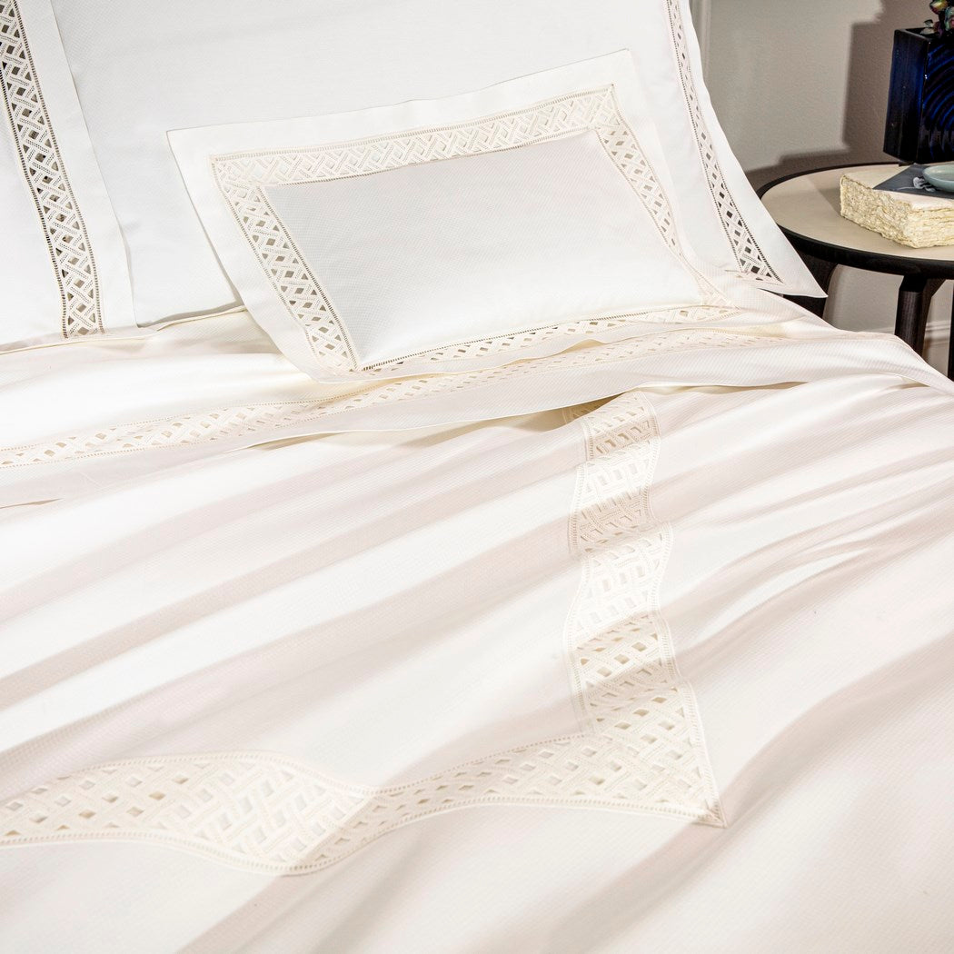 LOZENGE LACE - BEDSET +2/51X71-20"X28" - BEDSET