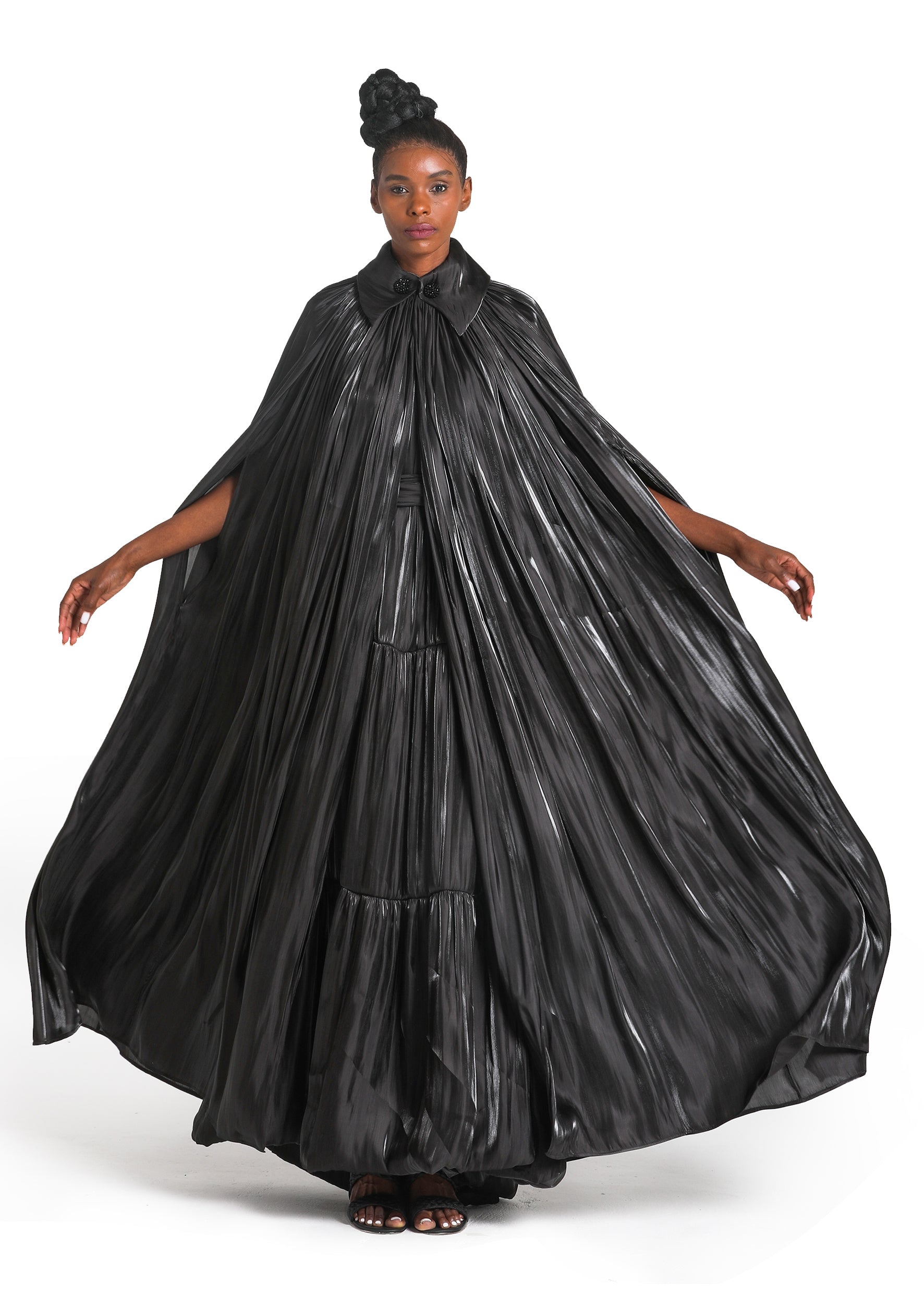 Asabi Cape Dress