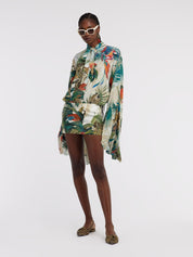 Jungle print shirt
