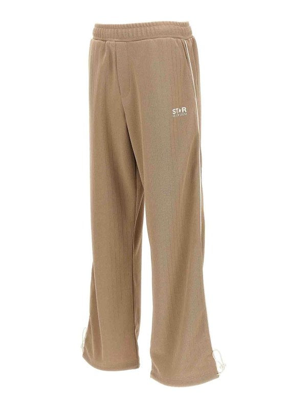 Star m'w wide joggings technical poly stripes logo printed