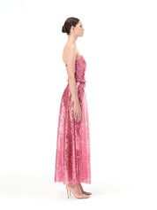Midi dress in sequins