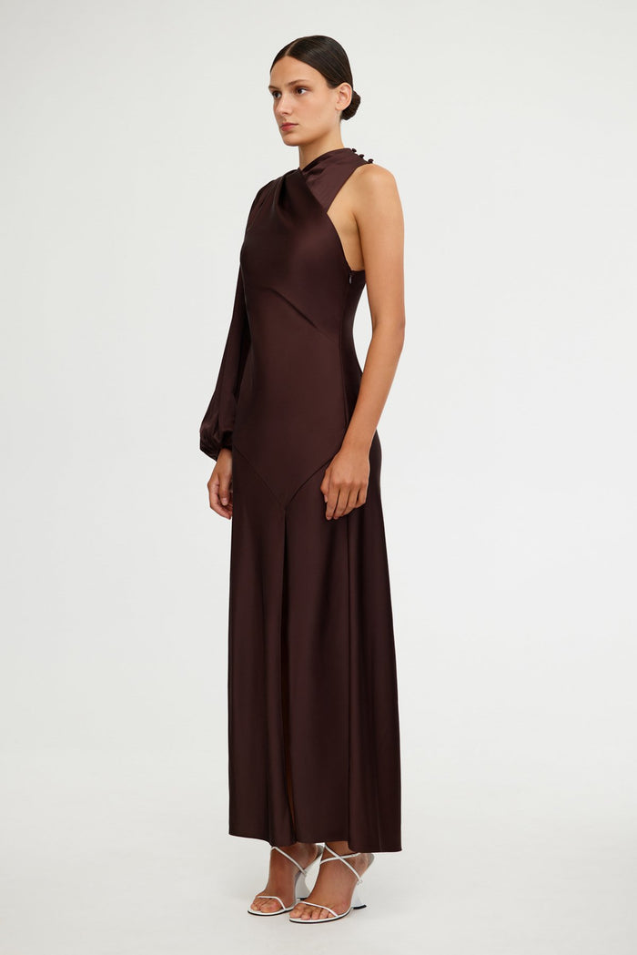 ADRIANA ONE SHOULDER DRESS