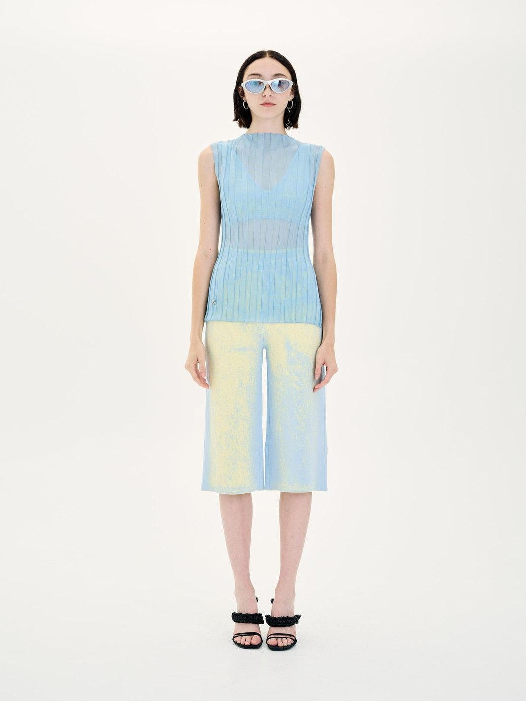 Jasmine sheer tank top