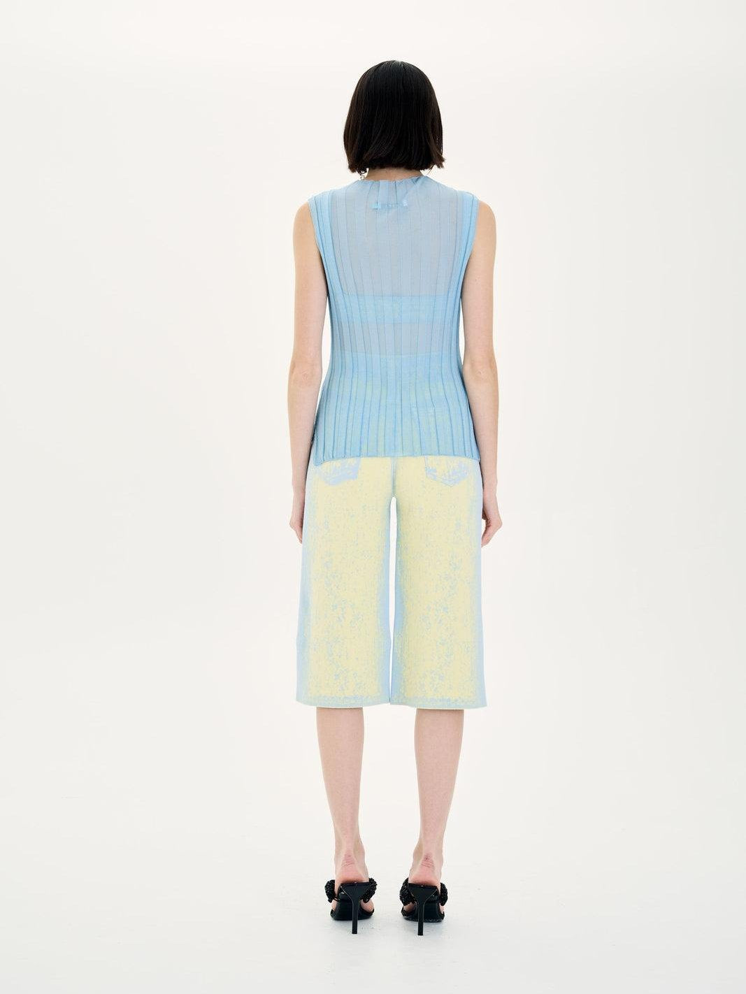 Jasmine sheer tank top