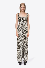 DALMATIAN DENIM MIDI SKIRT