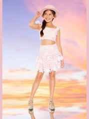 Amara embroidered skirts