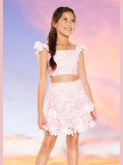 Amara embroidered top