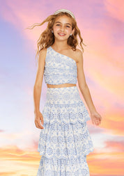 NORA EMBROIDERED TOP