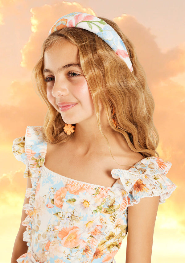 Piper embroidered headband
