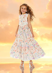 SERENA EMBROIDERED MAXI DRESS