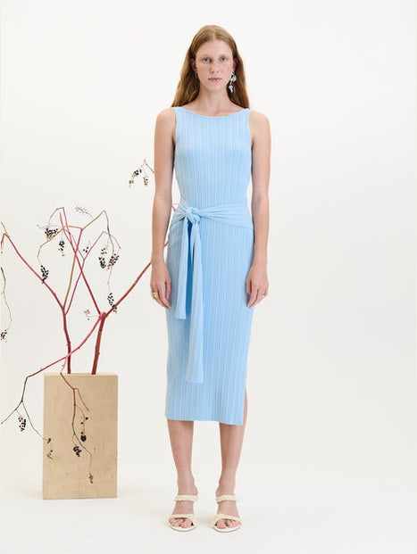 Ayla reversible rib dress