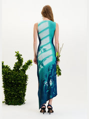 Cedar window print tank dress