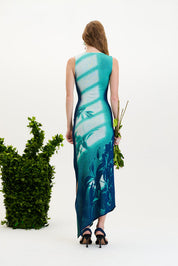 Cedar window print tank dress