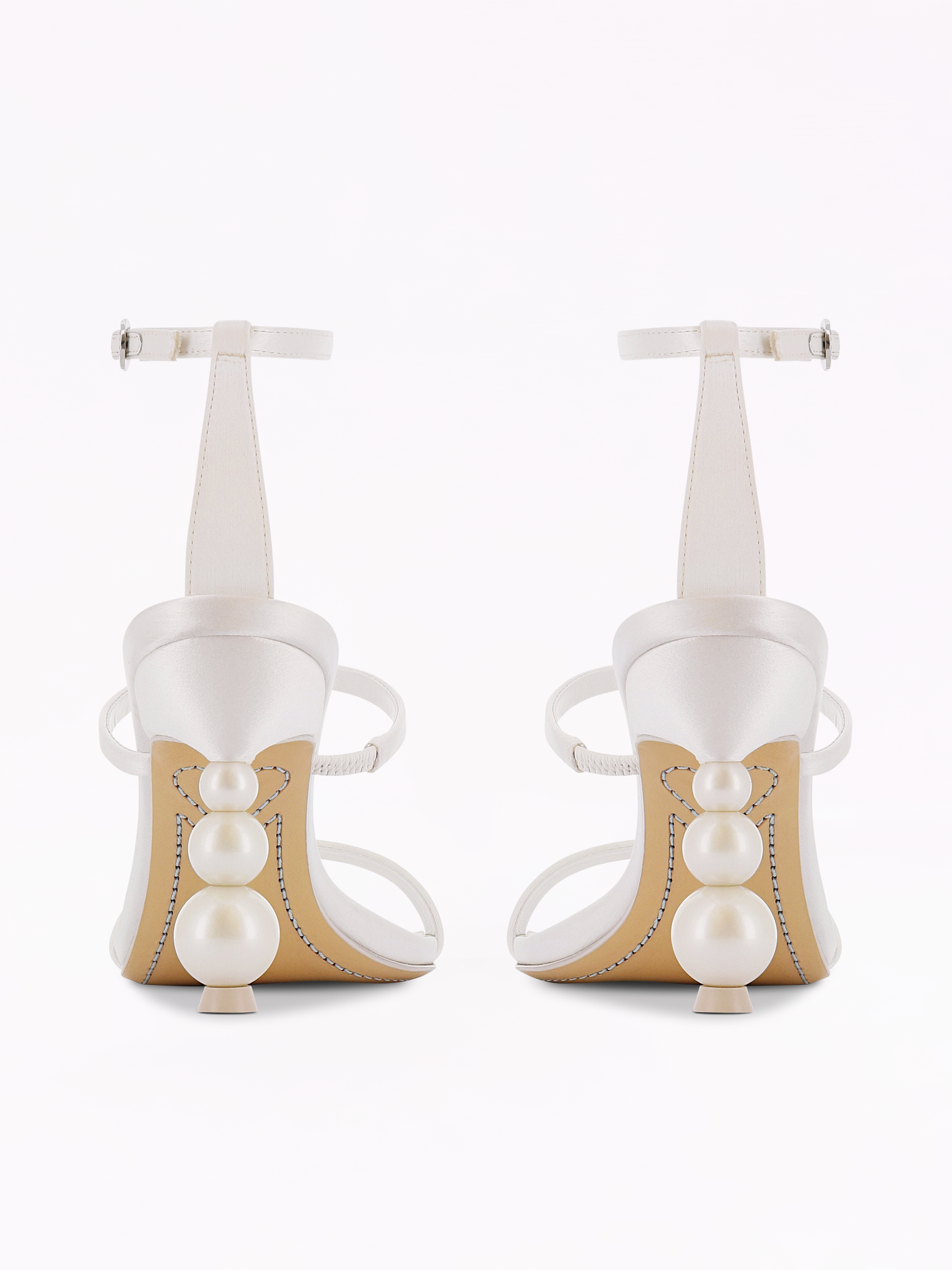 Rosalind pearl mid sandal