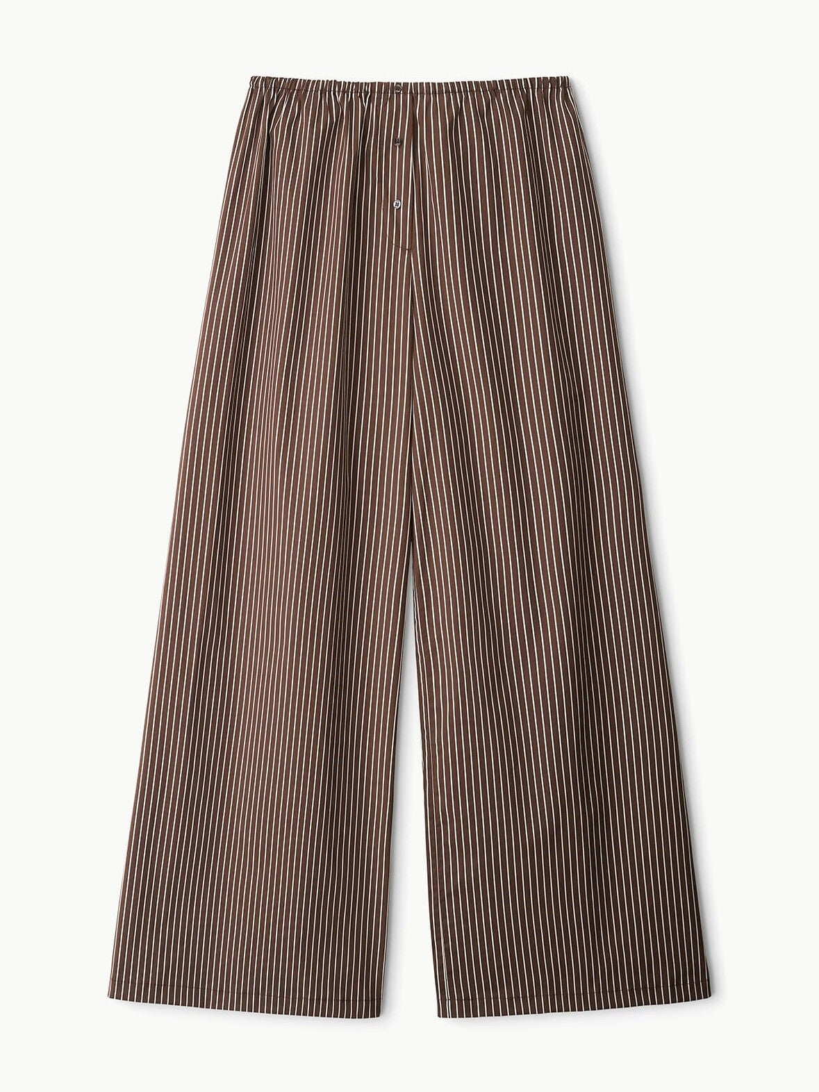 Bonfire pant dark oak micro stripe