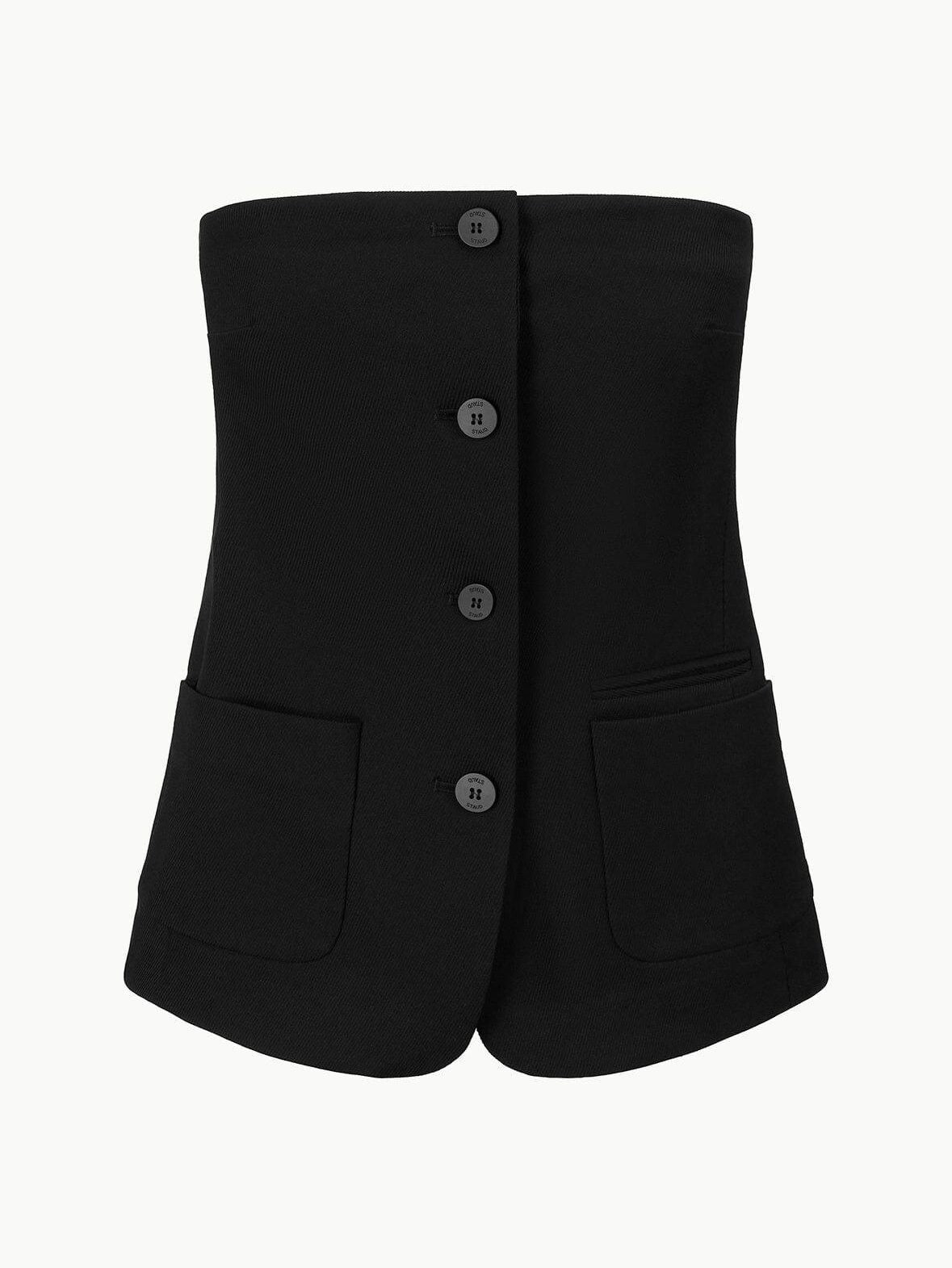 Brigade top black