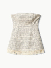 Silvia top ivory multi