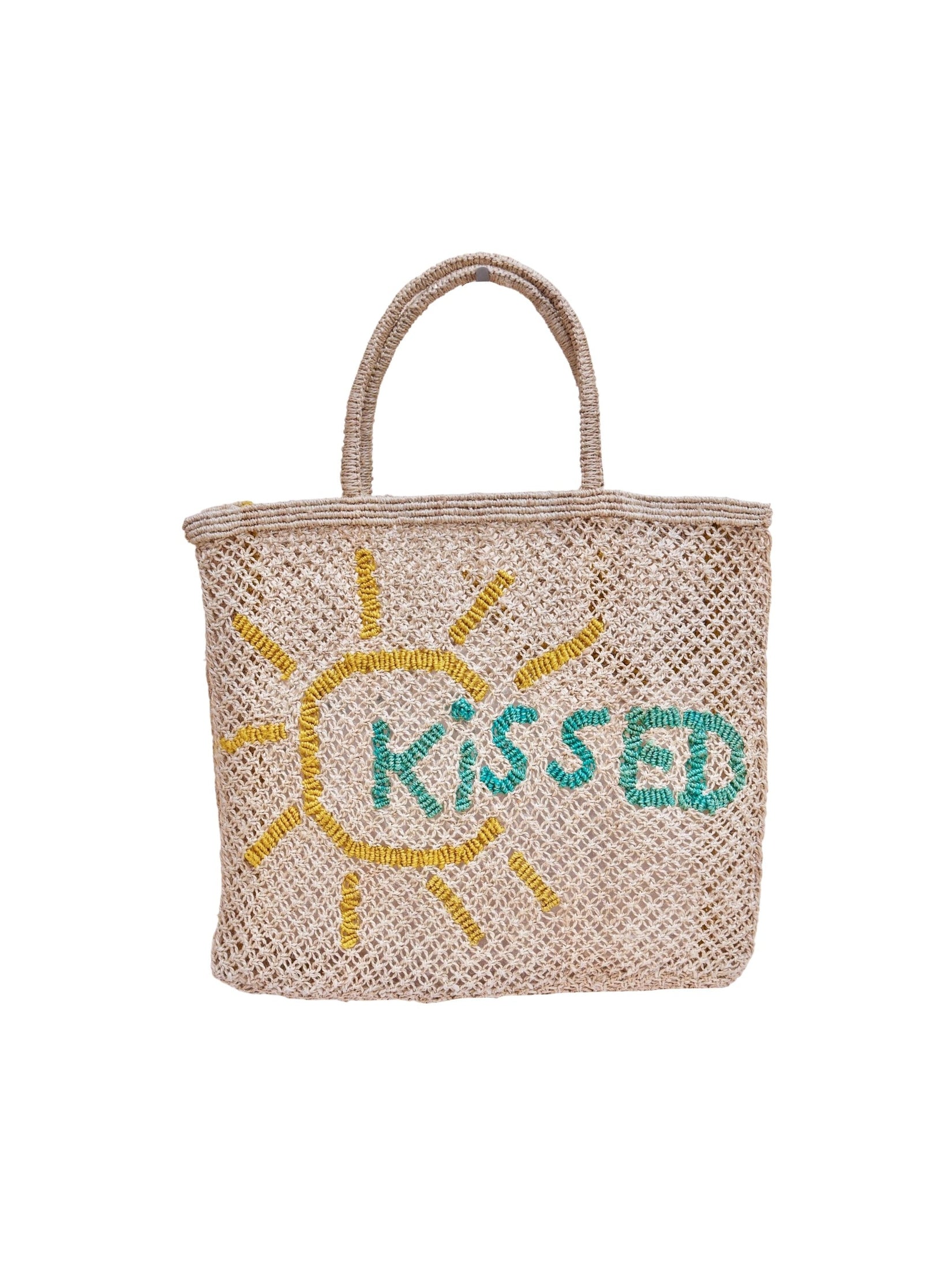 Sun kissed jute bag
