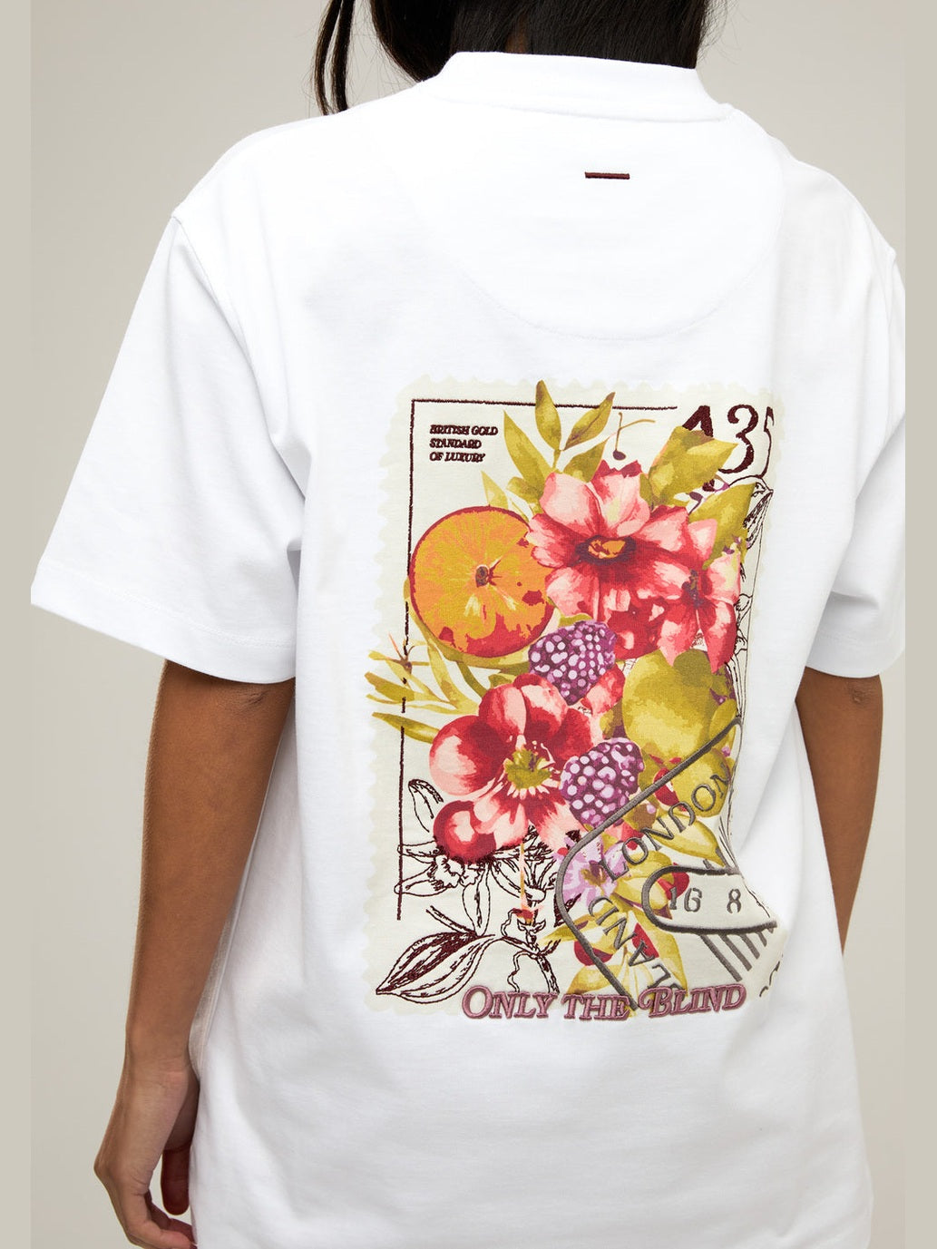 Summer stamped t-shirt