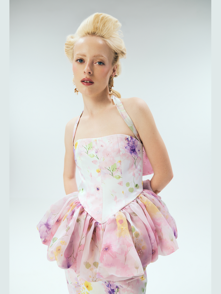 Valentine bloom top
