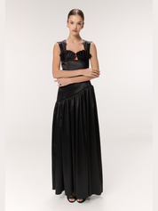 Noir serene dress
