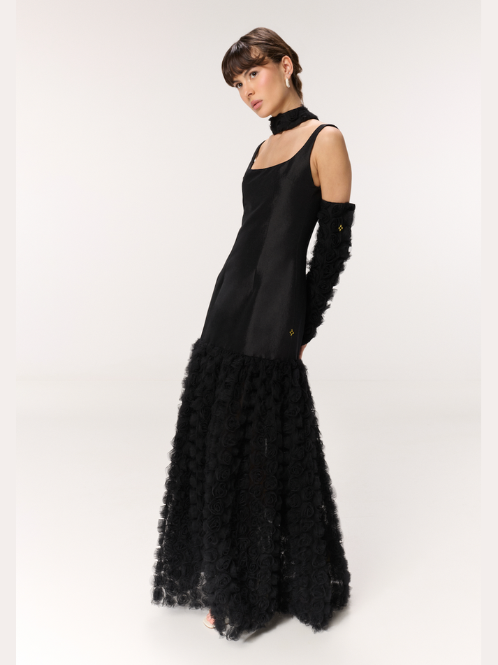 Evening bloom dress