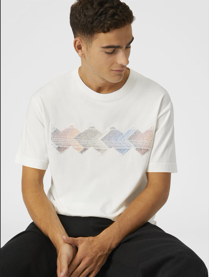 Short-Sleeved Crew Neck T-shirt