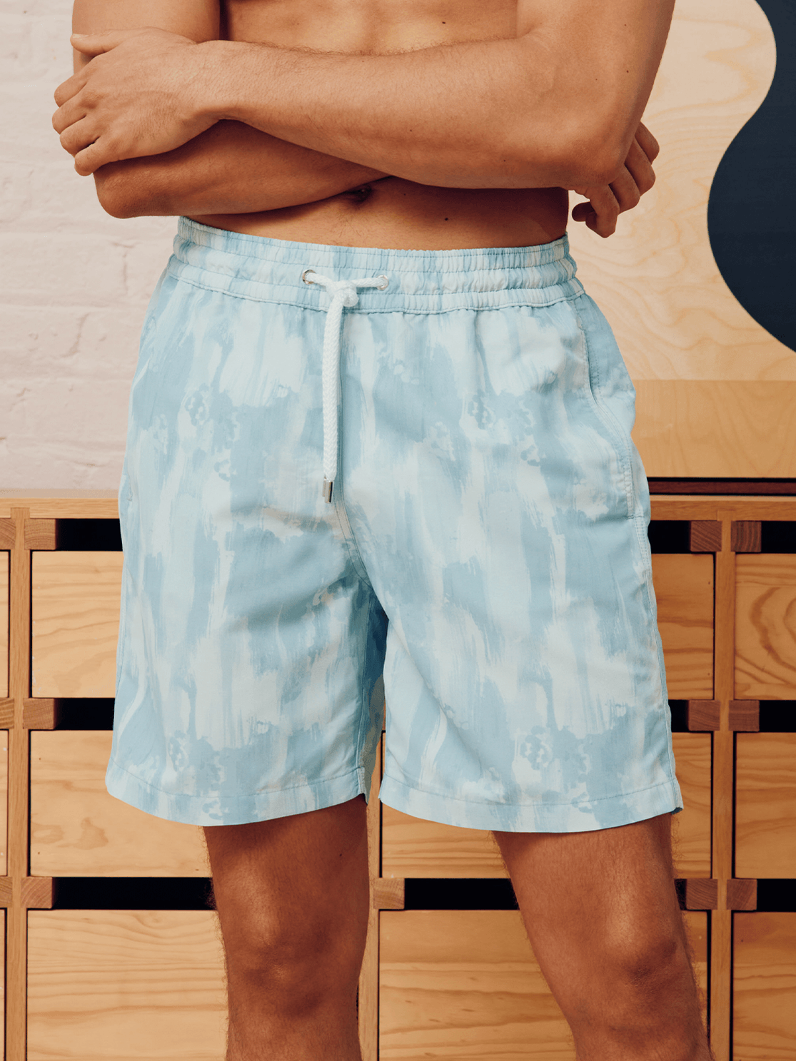 Seascape board swim shorts