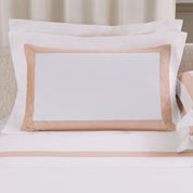 Sateen breeze border sham 4 borders sham 4 borders